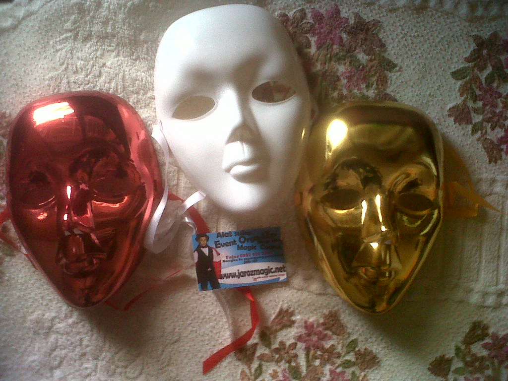 TOPENG JABBAWOCKEEZ PUTIH BLANK