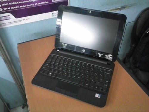 Netbook hp mini 110 murah/masih segel/harga nego/mulus/bergaransi/cod bandung