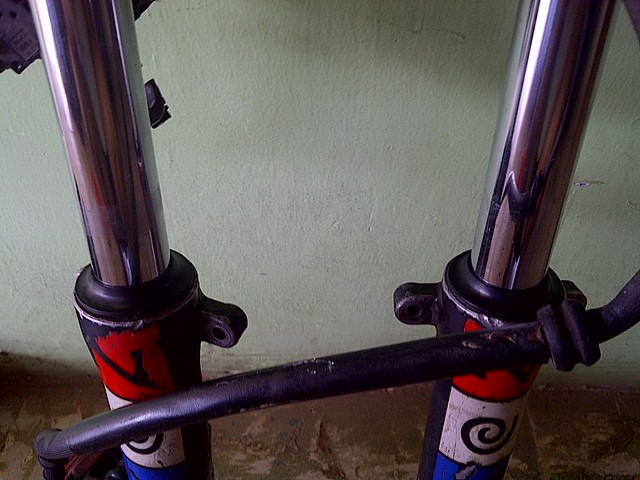 Shock Depan Honda Tiger Lawas Non Revo + master dan kaliper