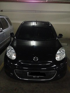 JUAL NISSAN MARCH 2011 XS/AT -BLACK- GOOD CONDITION