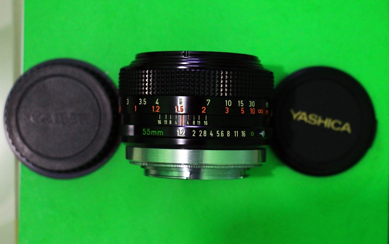 WTS: LENSA MANUAL CANON fd 55mm f1.2 S.S.C mount EOS CHIP