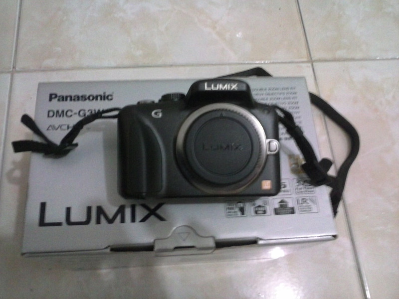 Kamera panasonic g3 body