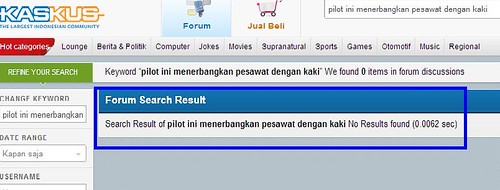 pilot ini menerbangkan pesawat dengan kaki doang