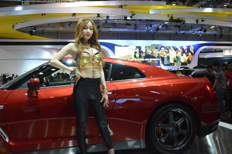 Korean Sexy Models di Busan International Motor show 2014