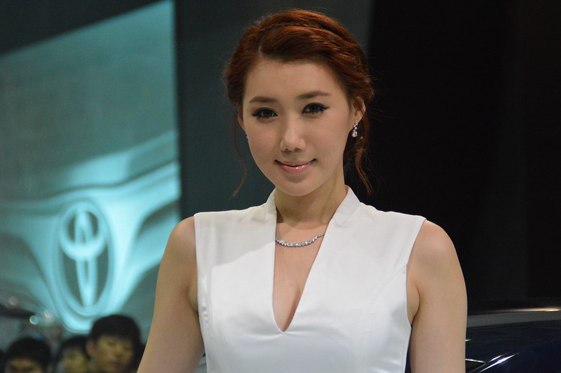 Korean Sexy Models di Busan International Motor show 2014