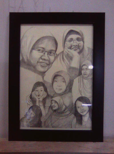 JASA GAMBAR WAJAH (hadiah/koleksi pribadi). LIAT DULU GAN!