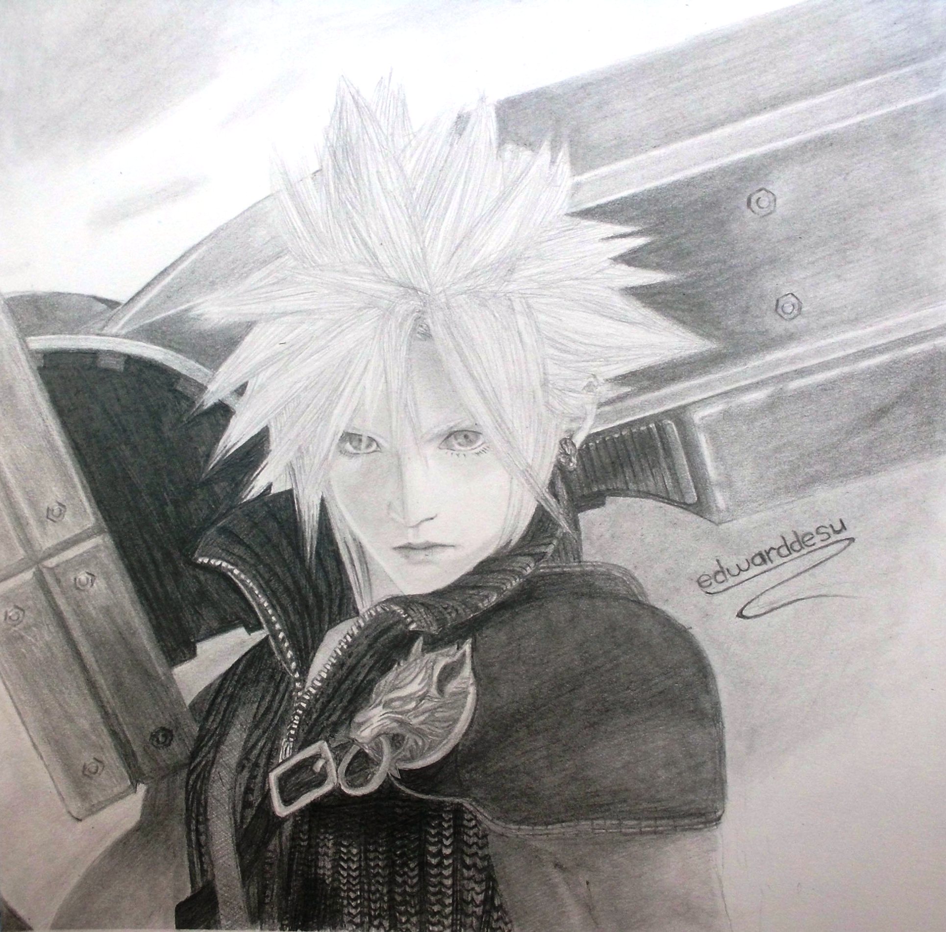 Cloud Strife sketch