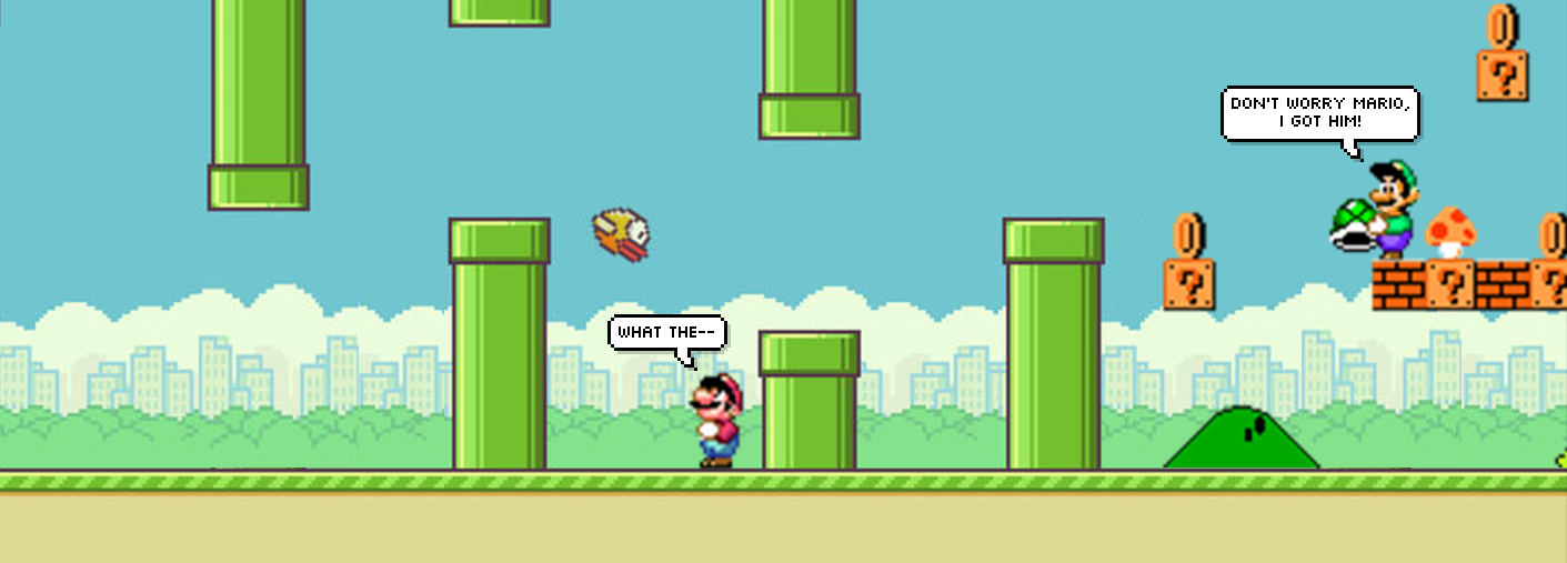 Meme Flappy Bird yang Bikin Ngakak