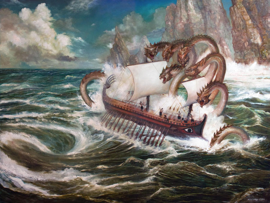 10 monster mengerikan dalam mitologi yunani
