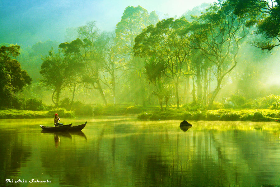 &#91;Keren!&#93; Foto2 Panorama Eksotis Situ Gunung, Sukabumi.