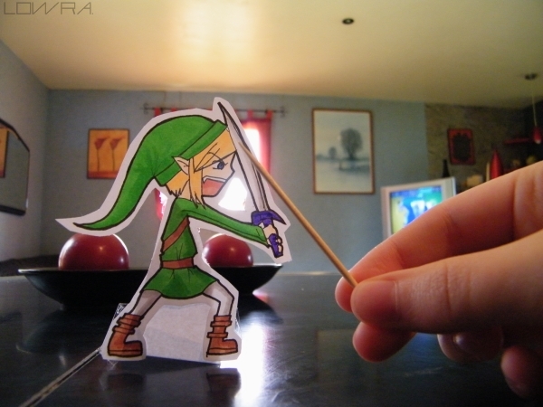 &#91;SHARE&#93;Berbagai Seni PaperArt dari Anime 