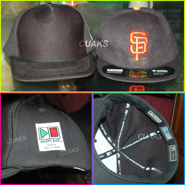 Topi Crispy Duck & New Era SF (San Fransisco)