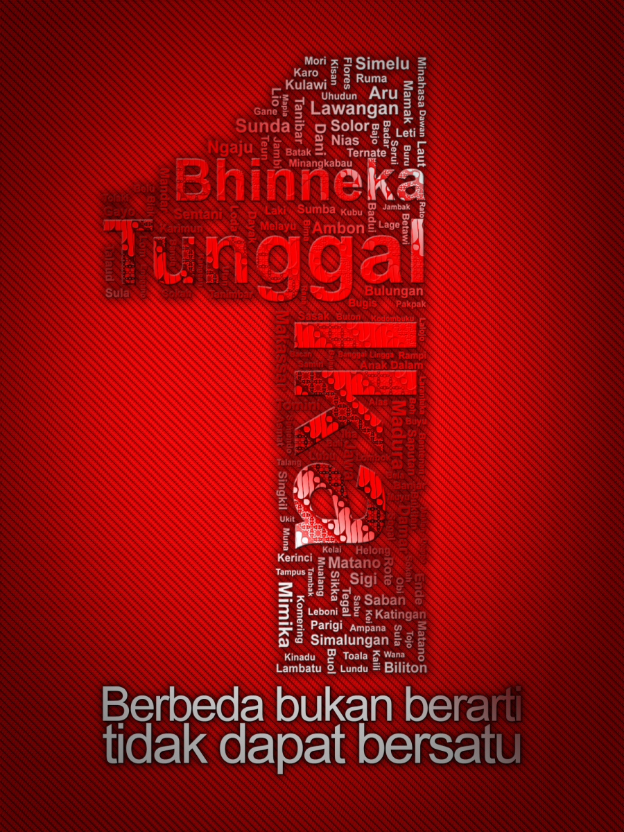 Lupa Arti Bhinneka Tunggal Ika