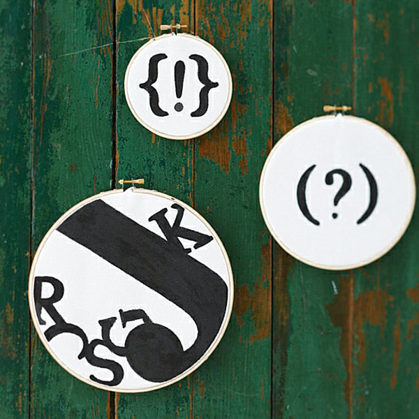 9 Ide Wall Art Dari Barang Bekas
