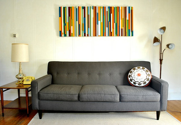 9 Ide Wall Art Dari Barang Bekas