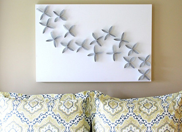 9 Ide Wall Art Dari Barang Bekas