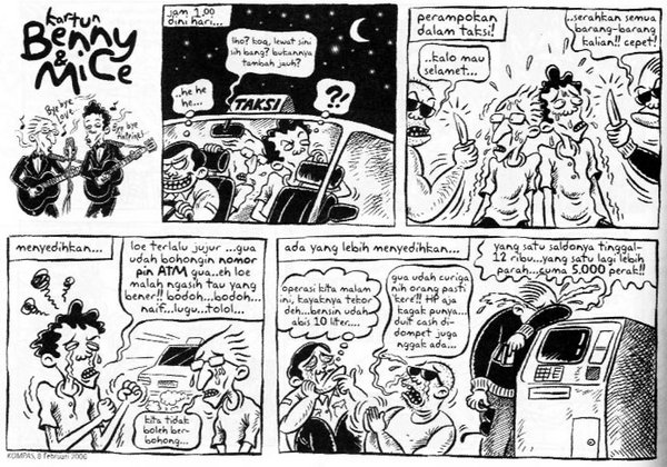 Mengulas Komik Strip Asal Indonesia, Benny &amp; Mice