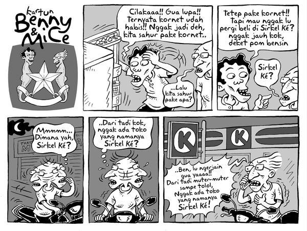 Mengulas Komik Strip Asal Indonesia, Benny &amp; Mice