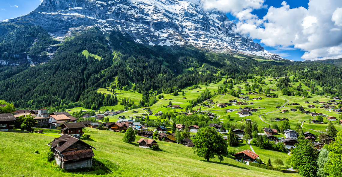 Bukan Villain, Inilah Desa Grindelwald yang Cantik di Swiss