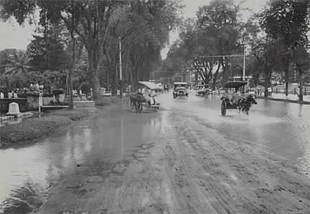 Photo-photo banjir jakarta jaman penjajahan Belanda