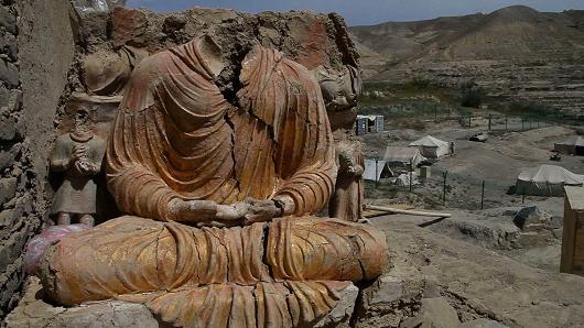 China plans to destroy an ancient Buddhist city to get the copper buried there