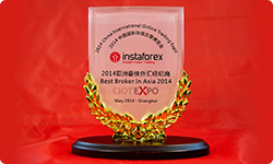InstaForex mempertahankan gelar broker terbaik di Asia menurut CIOT Expo