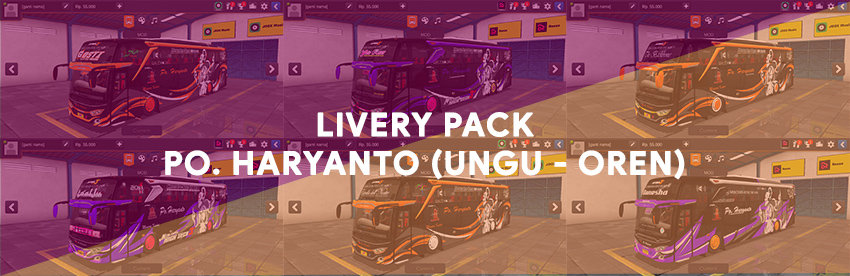 Download MOD BUSSID Jenis Bus Lengkap dengan Berbagai Livery Keren