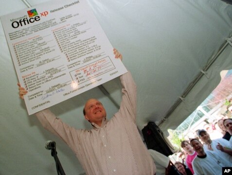 (Foto-foto) Microsoft dari Masa ke Masa