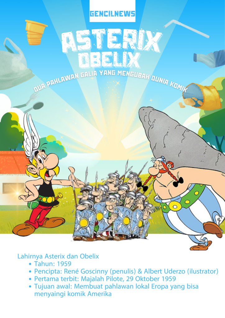 Sejarah Komik Asterix dan Obelix