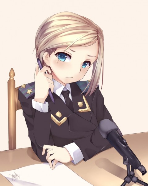 Perkenalkan Anime Maskot Baru Crimea, Natalia Poklonskaya