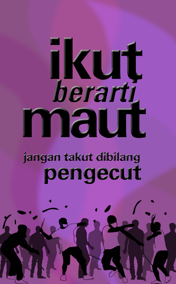 Gerakan Poster DKV dan SMA se-Indonesia STOP TAWURAN