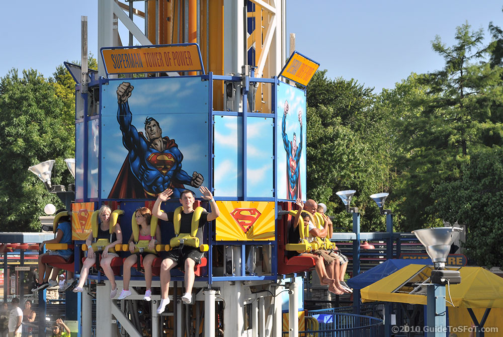 superman tower of power accident