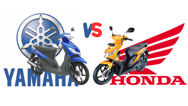 Yamaha vs Honda &quot;Persaingan Tanpa Batas&quot; Pic and Barcen Inside :)