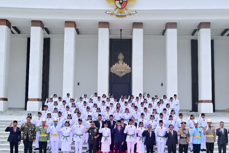 Wakil Dari 18 Provinsi Paskibraka Nasional ‘Dipaksa’ Lepas Jilbab?