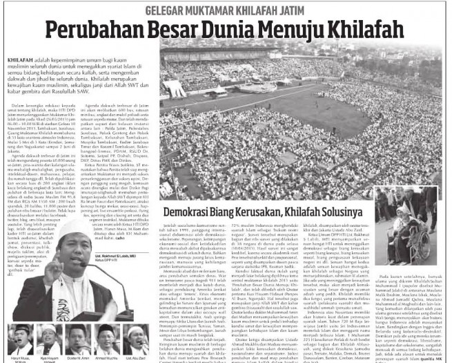 60.000 Kaum Muslimin JATIM Berkumpul