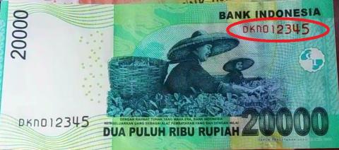 NOMOR SERI DUIT PALING DICARI KOLEKTOR