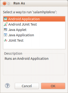 belajar android dan contoh programnya