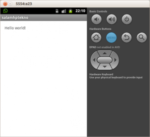 belajar android dan contoh programnya