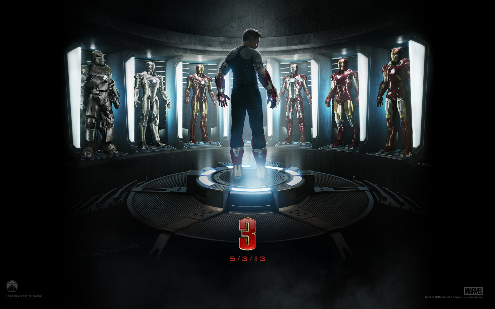 Wallpaper Iron Man 3