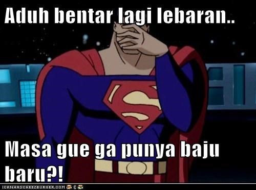 Moment Lebaran Superhero