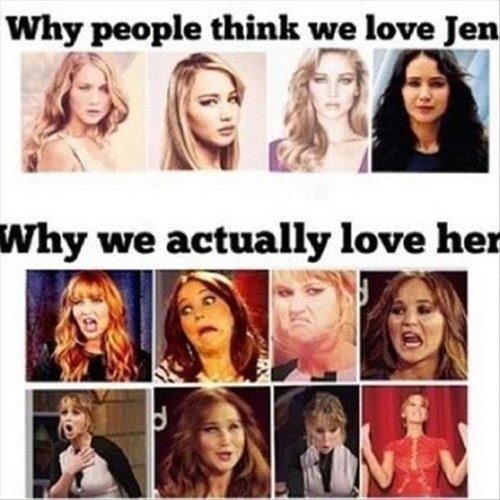 Jennifer Lawrence : Queen of Derp