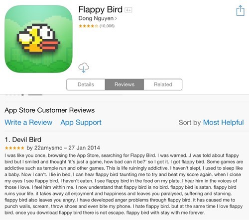 Flappy Bird, Game Yang Membuat Kita Ingin Banting HP