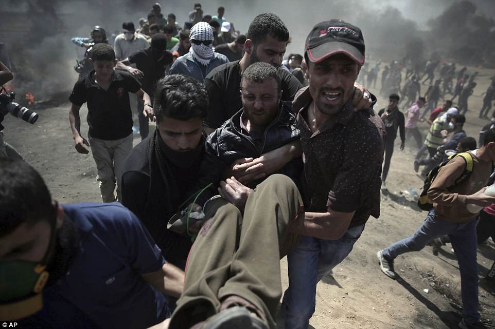 Bloody Monday, Puluhan Orang Meninggal Dan Melukai 2.400 Warga Palestina