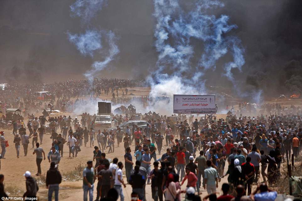 Bloody Monday, Puluhan Orang Meninggal Dan Melukai 2.400 Warga Palestina