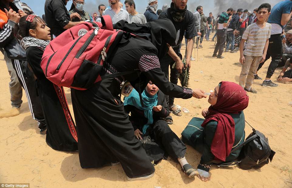 Bloody Monday, Puluhan Orang Meninggal Dan Melukai 2.400 Warga Palestina