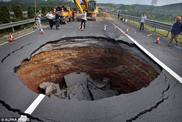 SinkHole, Lubang yang Muncul Secara Tiba - Tiba