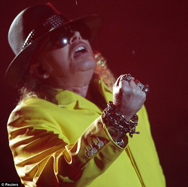 Penampilan terbaru Axl Rose Mantan GN&#039;R &#91;Fans GN&#039;R masuk gan..&#93;