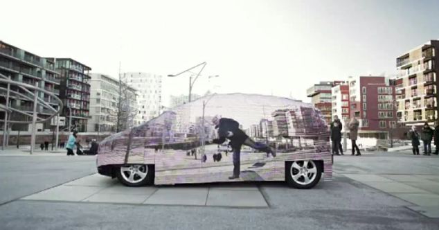 (Video) MercedezBenz Meluncurkan F-Cell Invisible Car Mobil Tak Terlihat Keren