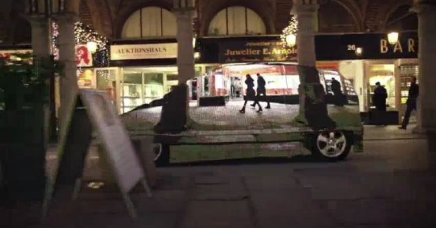 (Video) MercedezBenz Meluncurkan F-Cell Invisible Car Mobil Tak Terlihat Keren