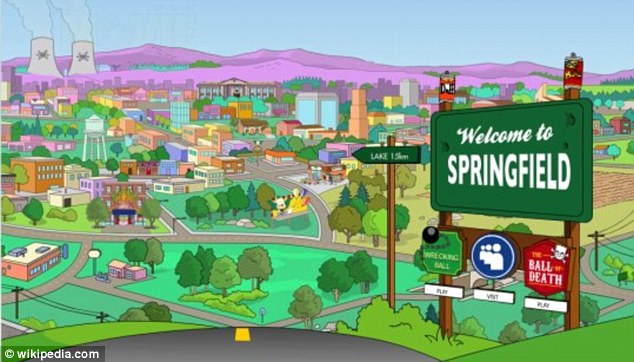 Ini Dia Asal Muasal Springfield di Film Kartun The Simpson